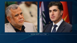 رئيس اقليم كوردستان يعزي العامري بوفاة الانصاري 