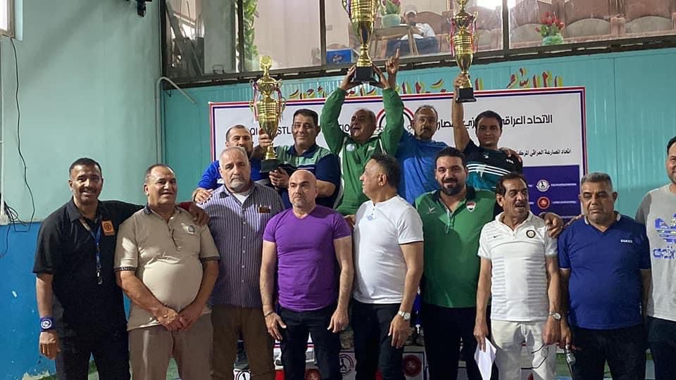 ناشئة الكاظمية يفوز بالمركز الأول في بطولة العراق للمصارعة الرومانية