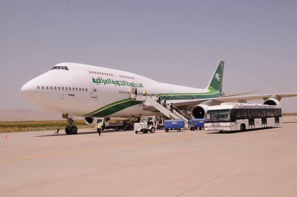 عودة حركة الملاحة الجوية في مطار بغداد لطبيعتها