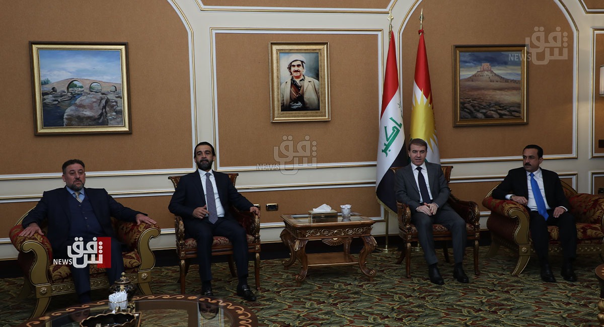 Leaders of Homeland Rescue alliance meet with Masoud Barzani 