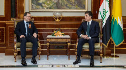 President Barzani meets Russia's ambassador to Iraq 