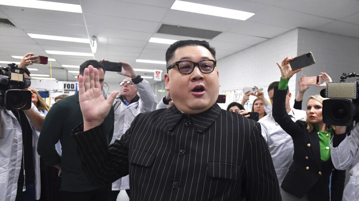  شبيه الزعيم الكوري الشمالي يثير جدلا في أستراليا