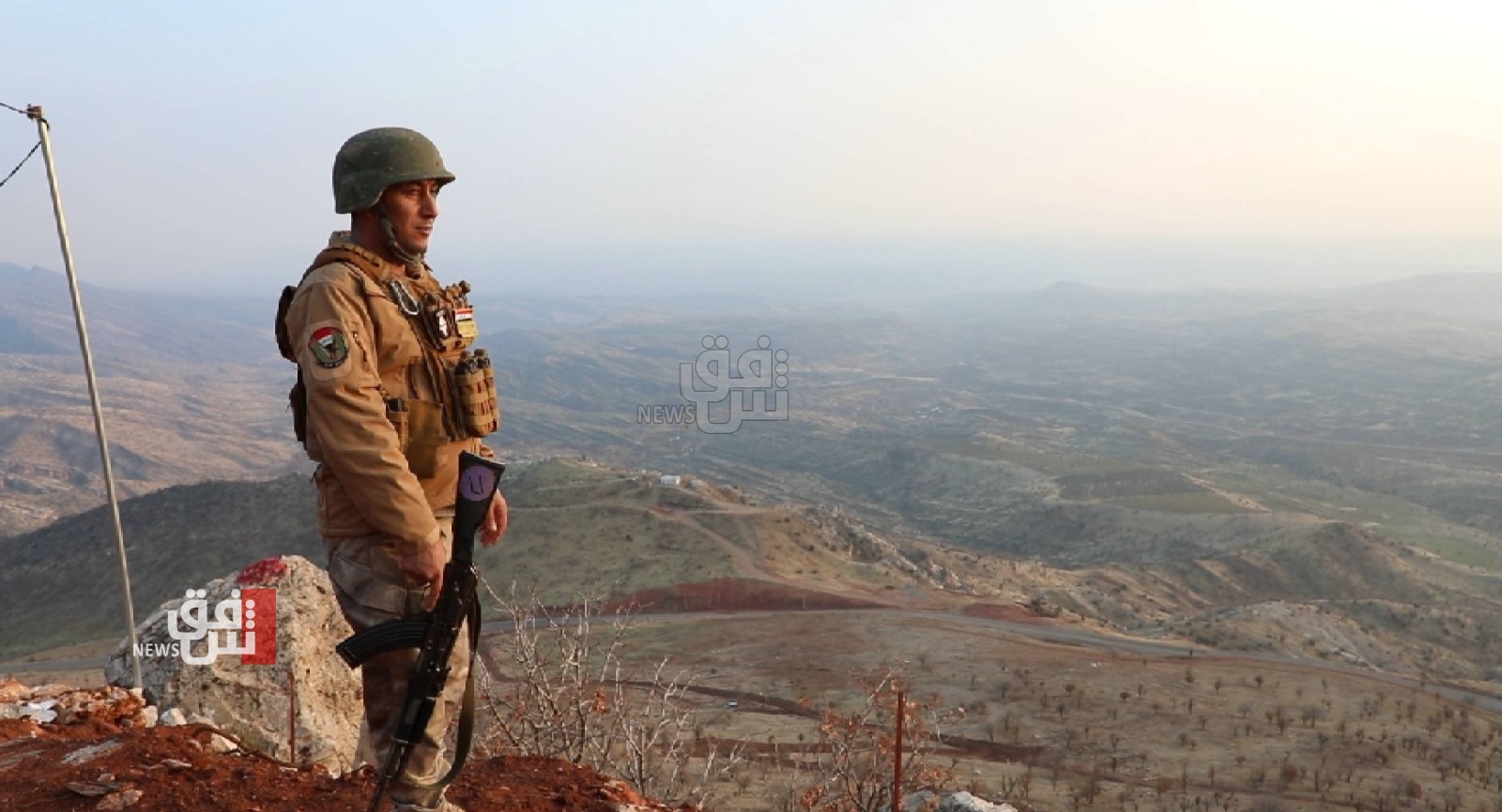 Seventh in a year, Iraqi border guards establish a new site in Duhok