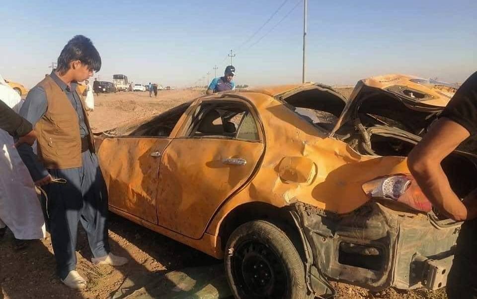 على "طريق الموت".. إصابة 5 مدنيين بحادث سير بين كركوك وصلاح الدين