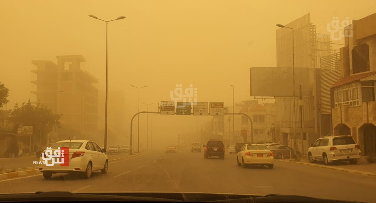 توقعات باستمرار موجة الغبار في إقليم كوردستان لأيام.. صور 