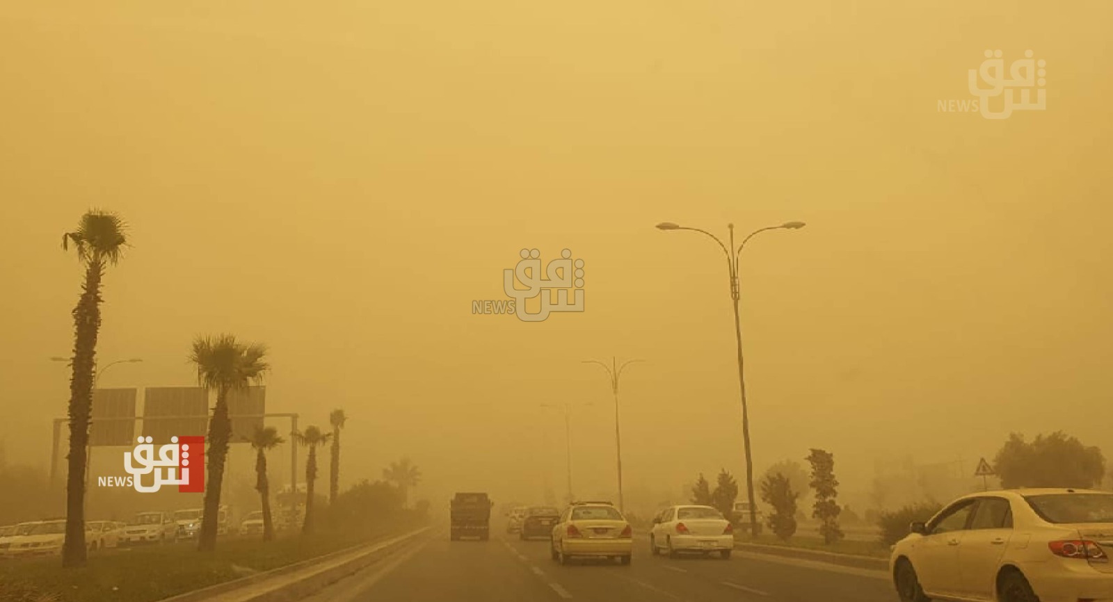 راصد جوي: موجة جديدة من الغبار تجتاح إقليم كوردستان مطلع الأسبوع المقبل