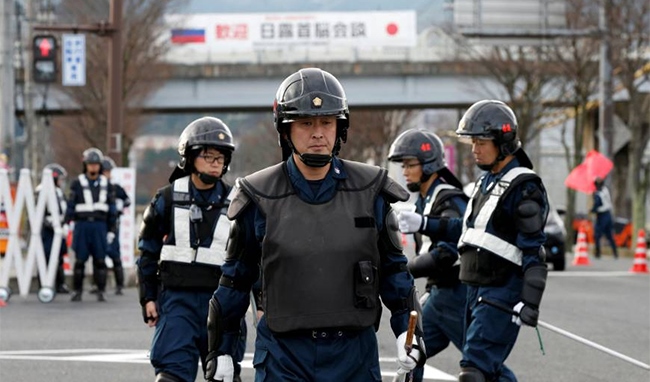 اليابان تستعين بـ 18000 شرطي ووحدة خاصة  لحماية بايدن