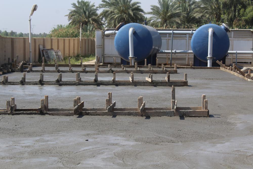 حالات اختناق بانبعاث غاز الكلور من محطة اسالة جنوبي العراق