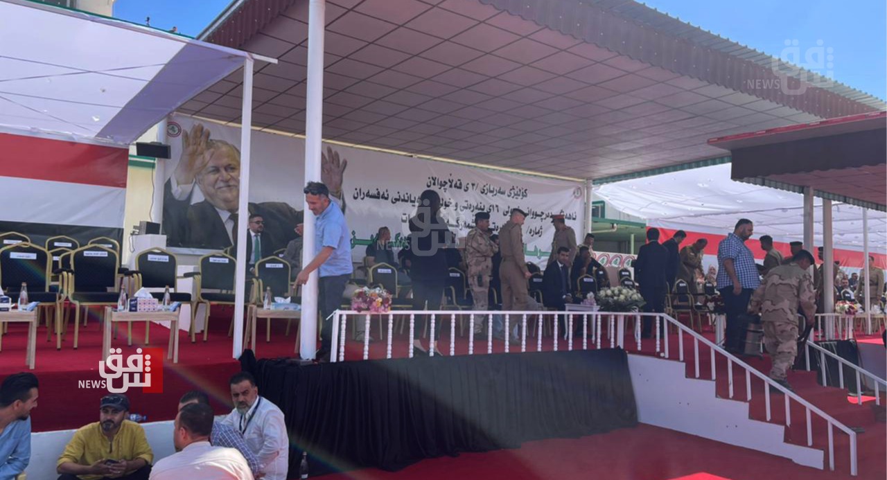 President Barzani arrives in alSulaymaniyah 