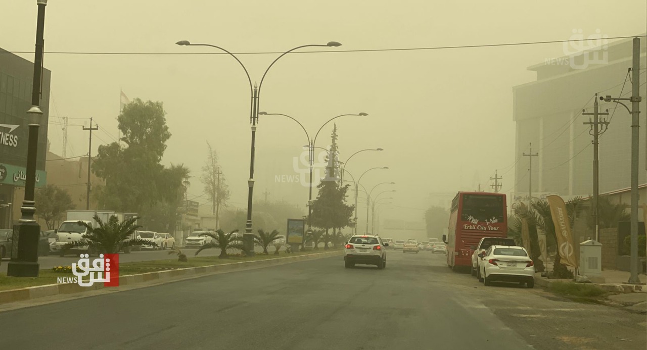 مطار اربيل يمدد تعليق الرحلات الجوية بسبب الغبار