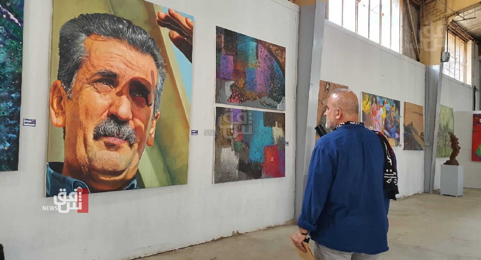 Galawezh Art Fair celebrates its th anniversary in an ancient cigarette factory in alSulaymaniyah   