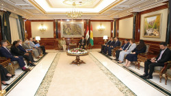 President Barzani discusses Baghdad-Erbil disputes with EU parliament delegation 