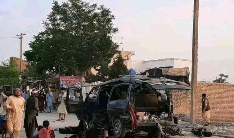 ضحايا بتفجير استهدف 3 حافلات في مزار شريف.. فيديو 