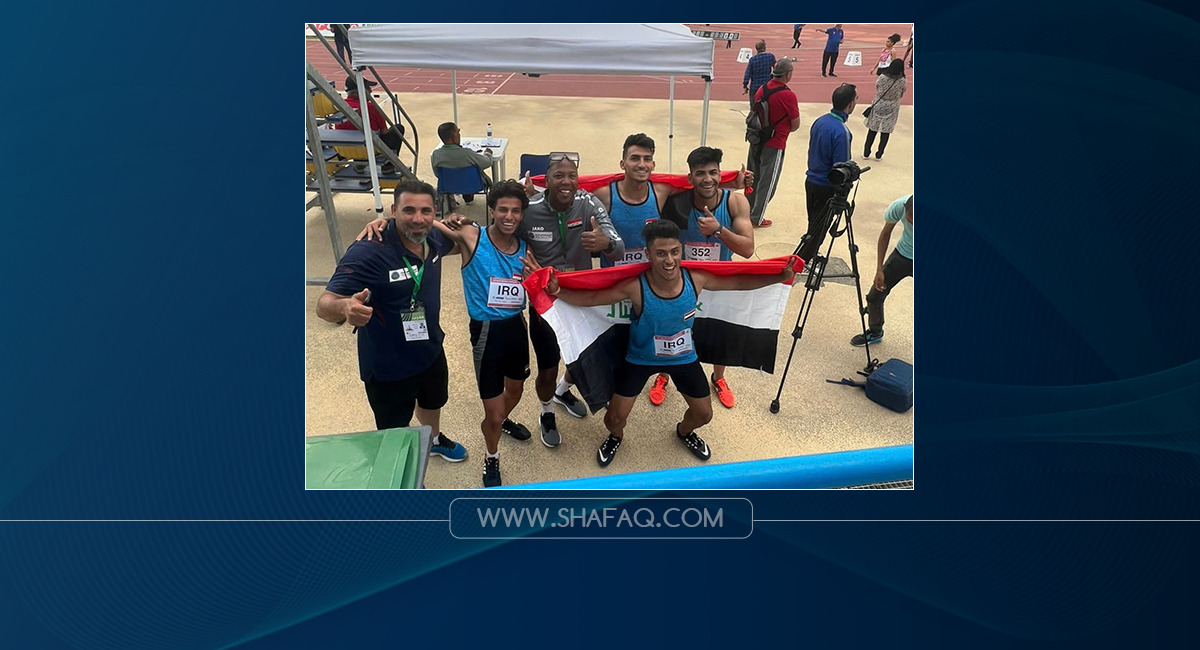 العراق يحصد وساماً نحاسياً في بطولة العرب لألعاب القوى