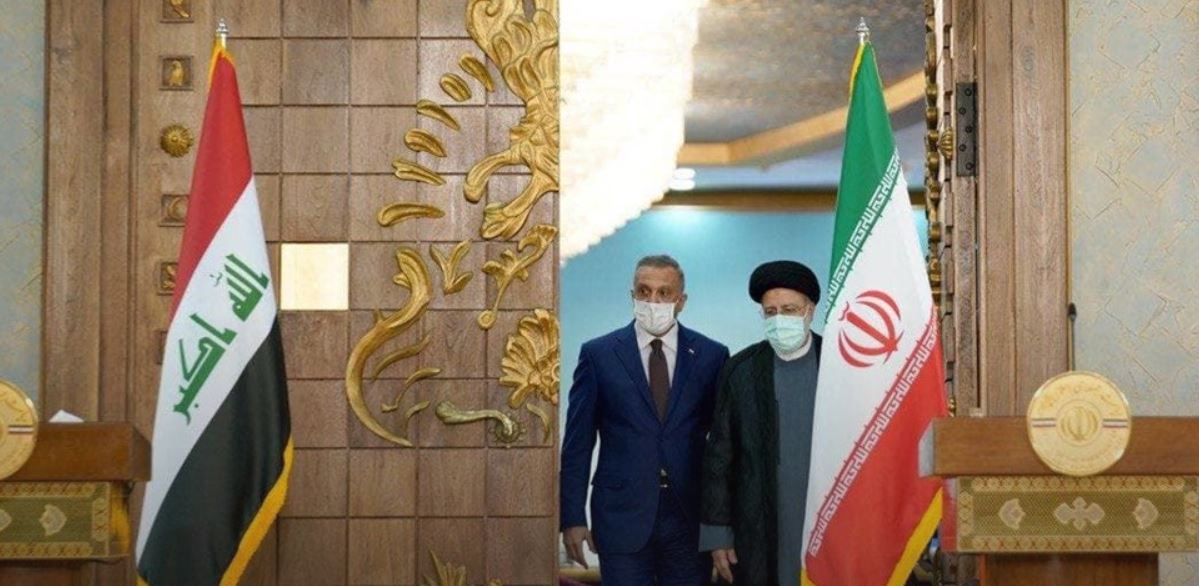 PM al-Kadhimi discusses issues of common interest with Iranian President