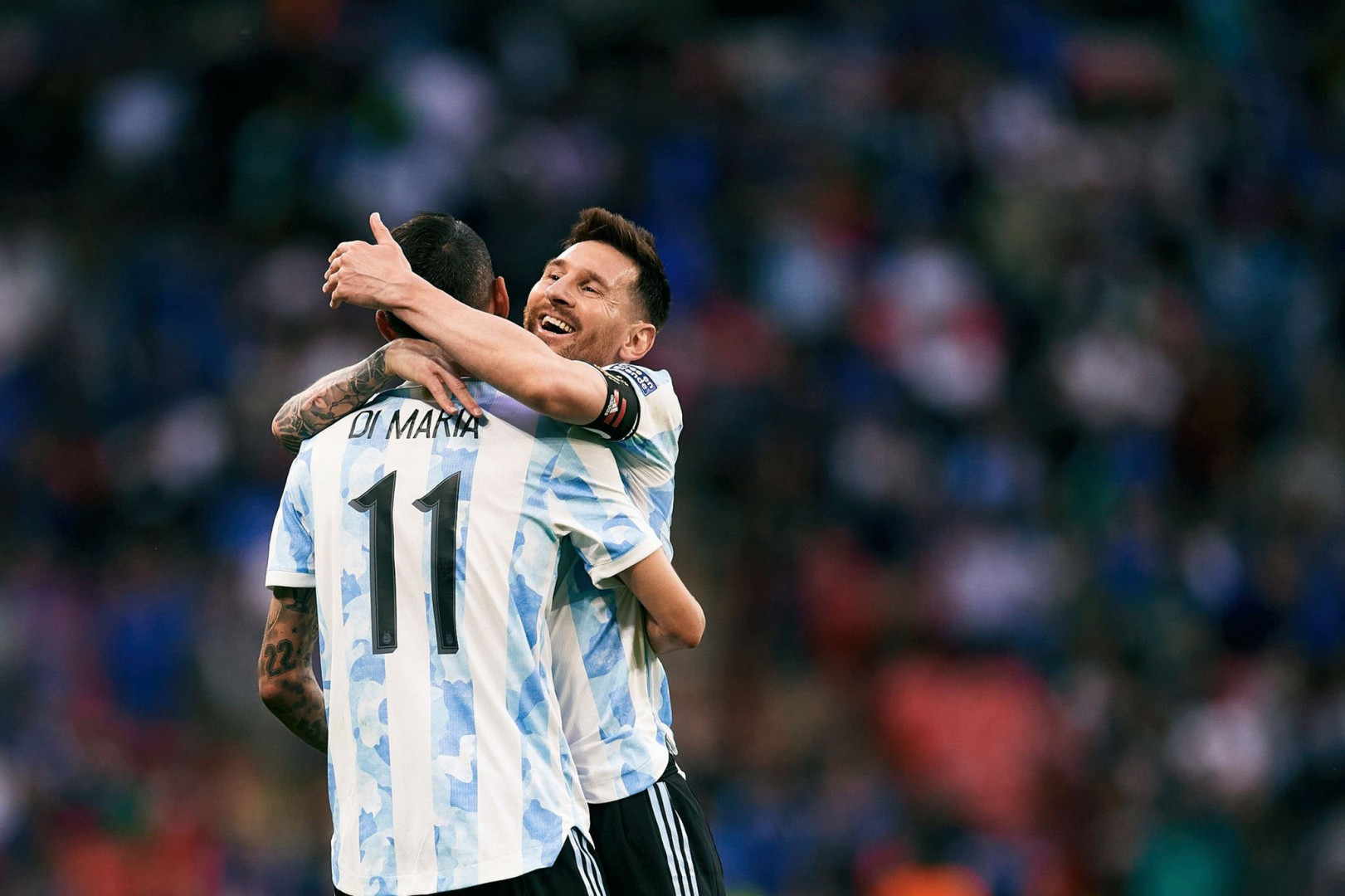 الأرجنتين تدك إيطاليا بثلاثية وتحقق كأس أوروبا أمريكا الجنوبية  