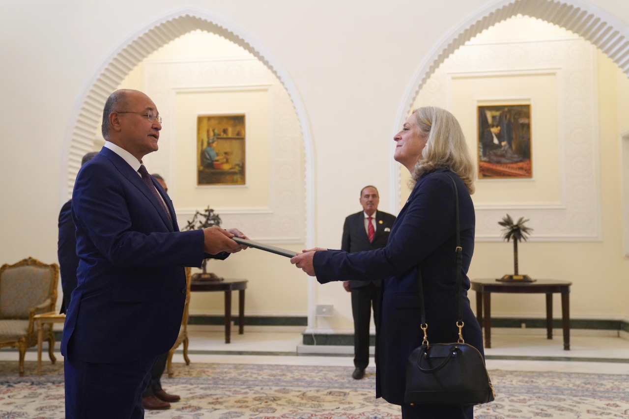 Iraq receives the credentials on US ambassador 