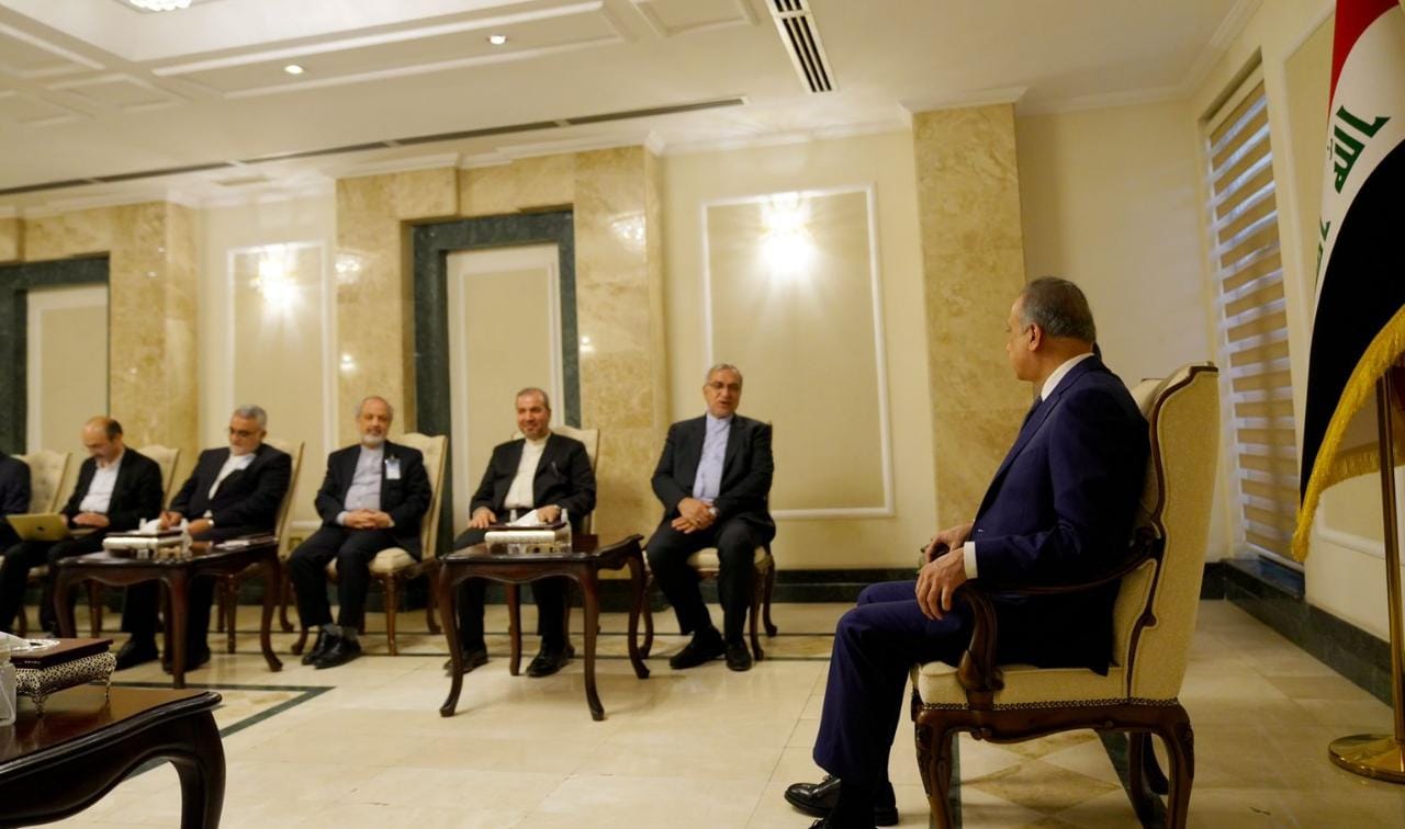 PM al-Kadhimi receives Iranian Minister of health