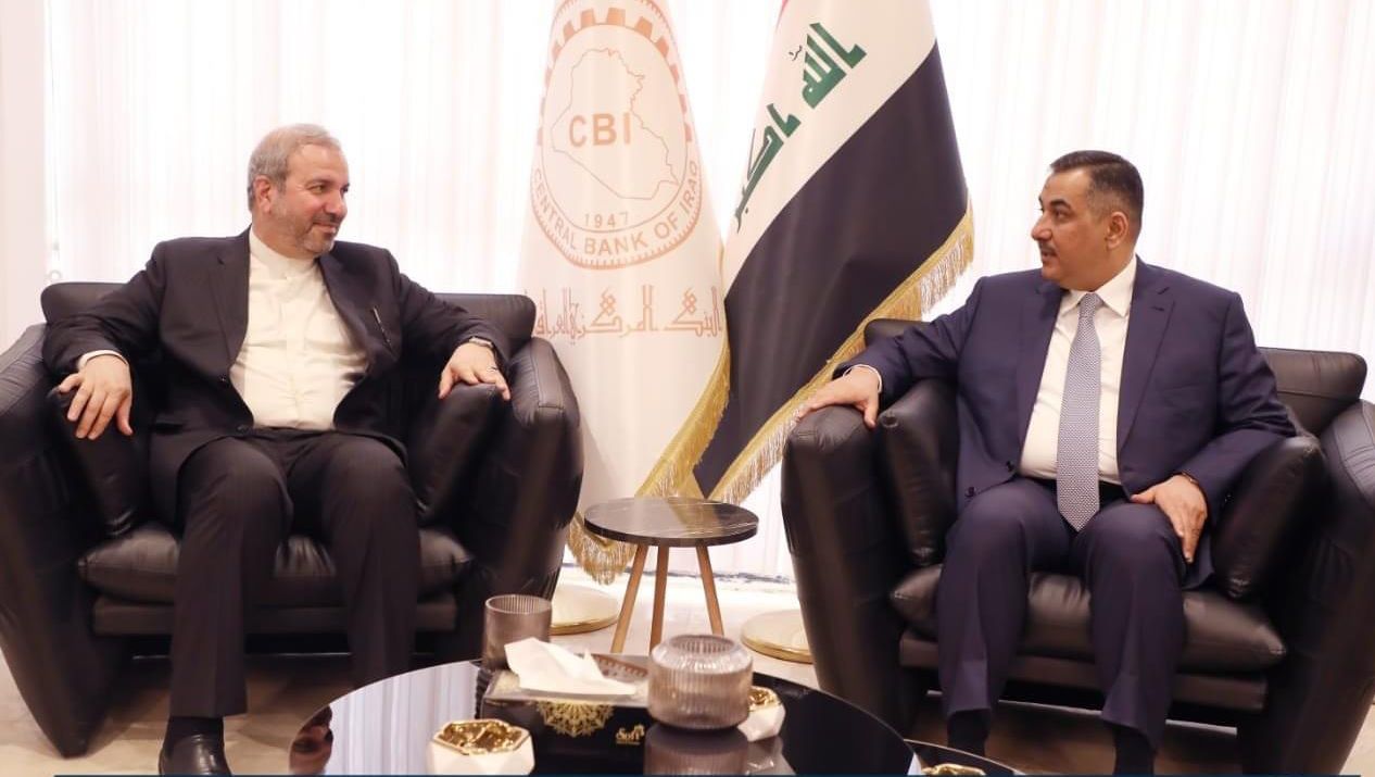 CBI governor and Irans ambassador discuss debts Baghdad owes to Tehran 