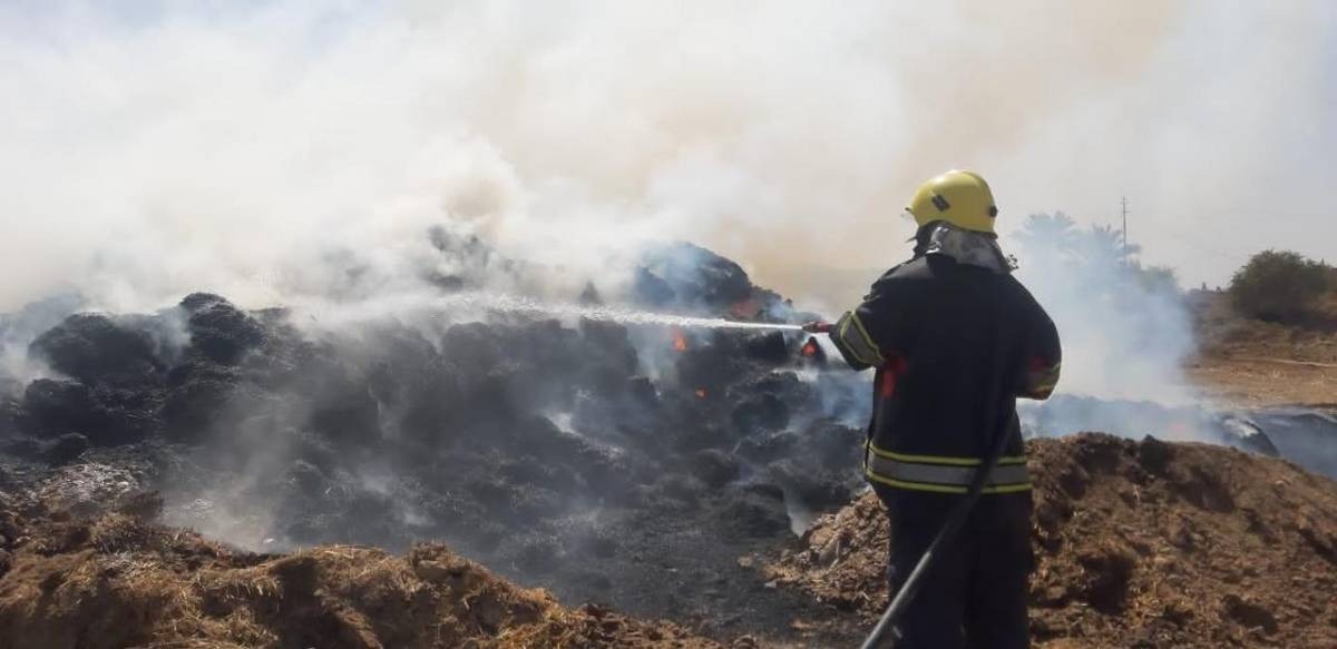 الدفاع المدني يحصي الحرائق التي أخمدها في ميسان خلال يوم 