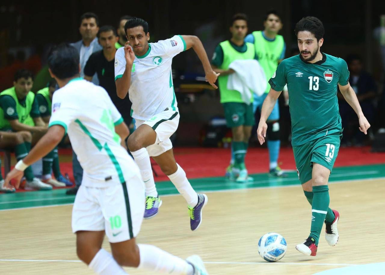 بعد فوزه على السعودية.. المنتخب العراقي لكرة الصالات يتأهل إلى نصف نهائي كأس العرب 