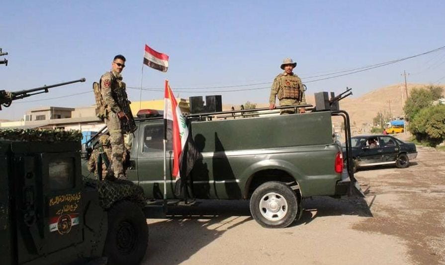 الجيش العراقي يقصف أهداف لداعش في ديالى