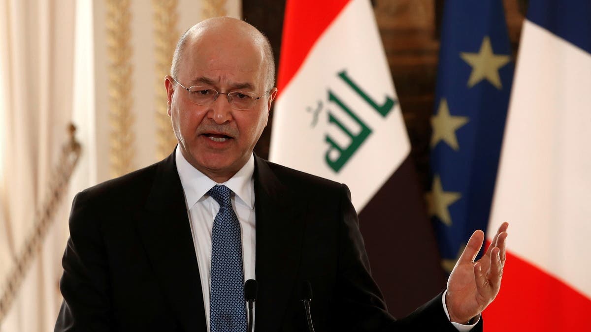 الرئيس العراقي يعد قصف حقل "كورمور" استهدافاً لاستقرار البلد وضرباً للاقتصاد الوطني
