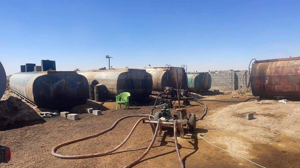 Iraq's oil police raid four smuggling sites in four governorates, arrests five