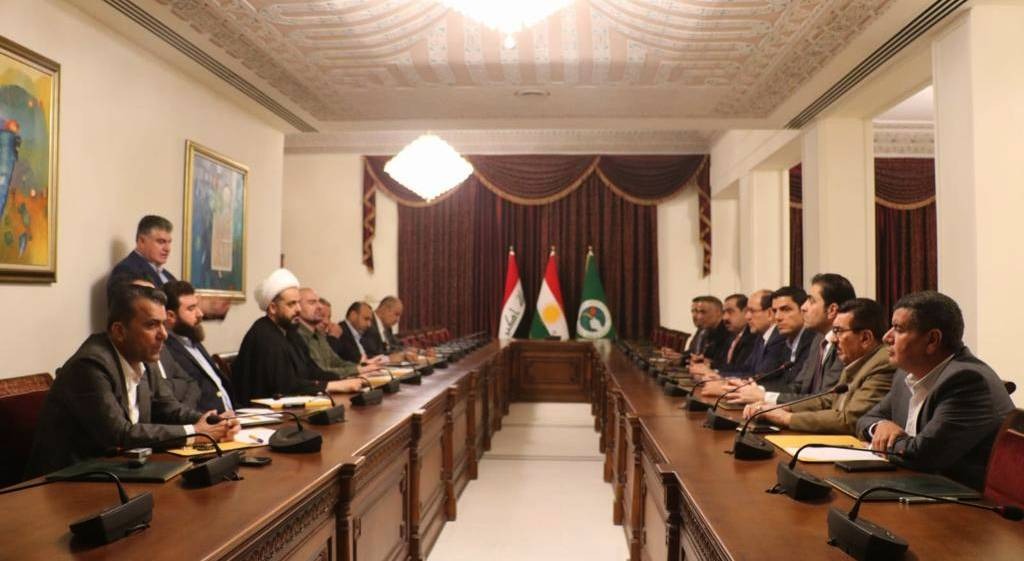 In the absence of al-Ameri: CF meets with Azm and PUK