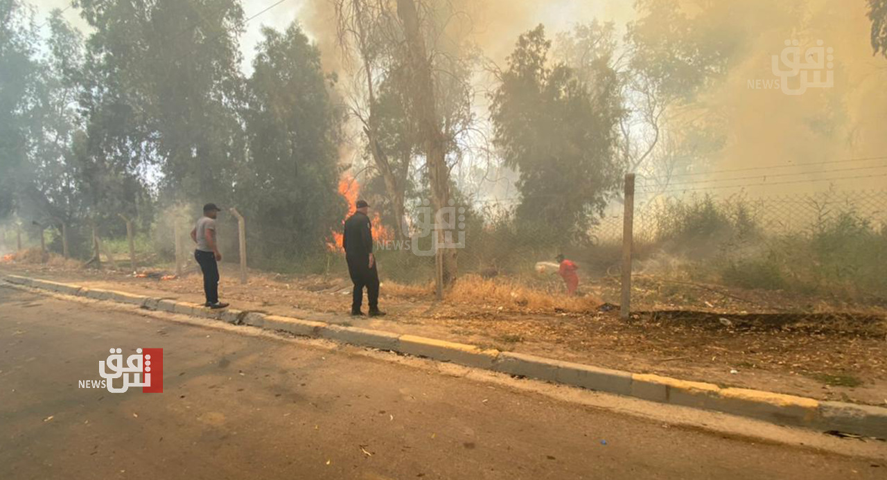 بعد قرابة 3 ساعات من النيران.. اخماد حريق "رئة الموصل"