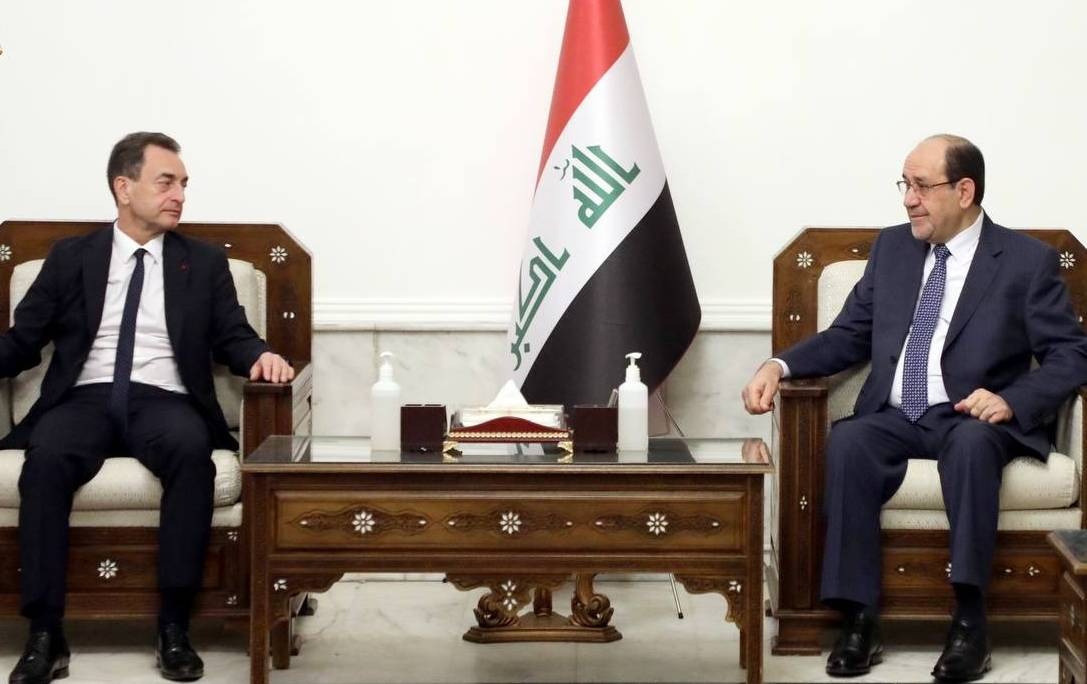 Al-Maliki meets French Ambassador to Baghdad
