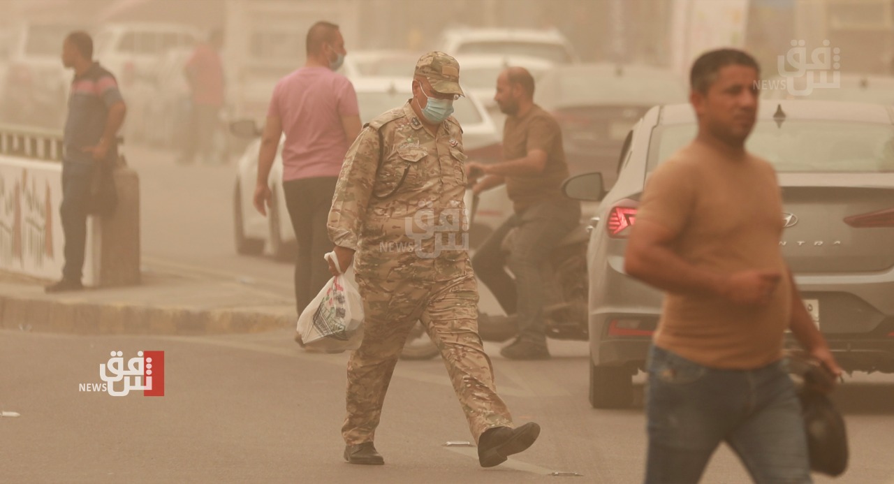 Iraqi MoH records about 500 cases of suffocation due to dust storm