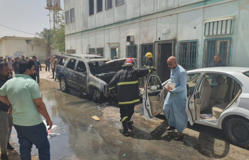 إخماد حريق اندلع في مستشفى للأطفال جنوبي العراق