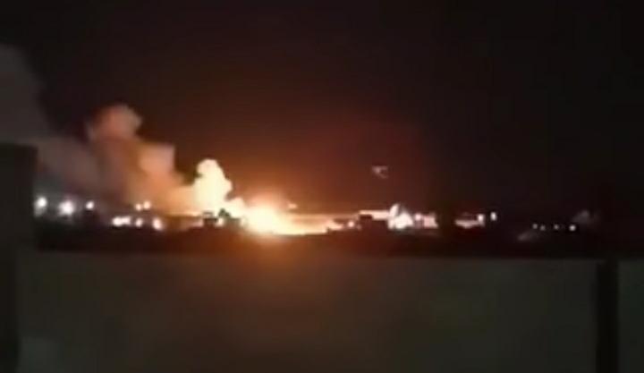 فيديو.. انفجار مخزن سلاح تابع للحشد غربي العراق  