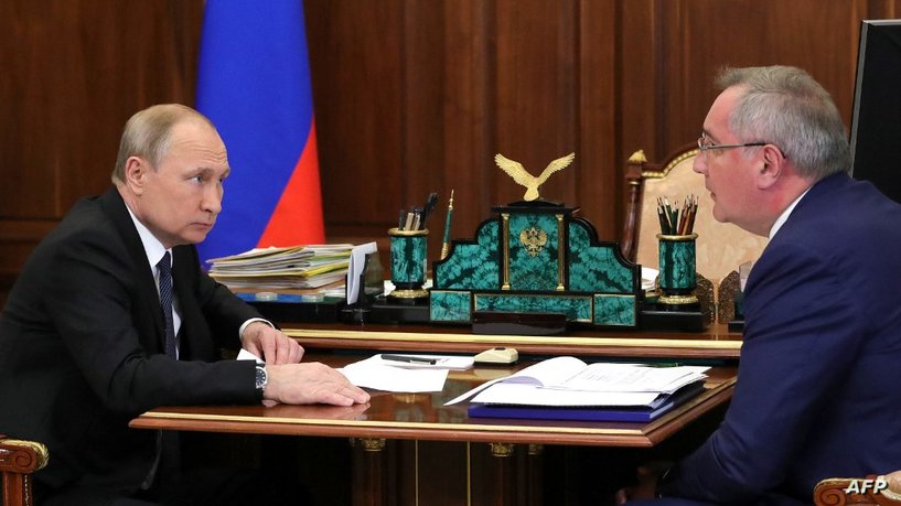 بوتين يقيل رئيس وكالة الفضاء الروسية
