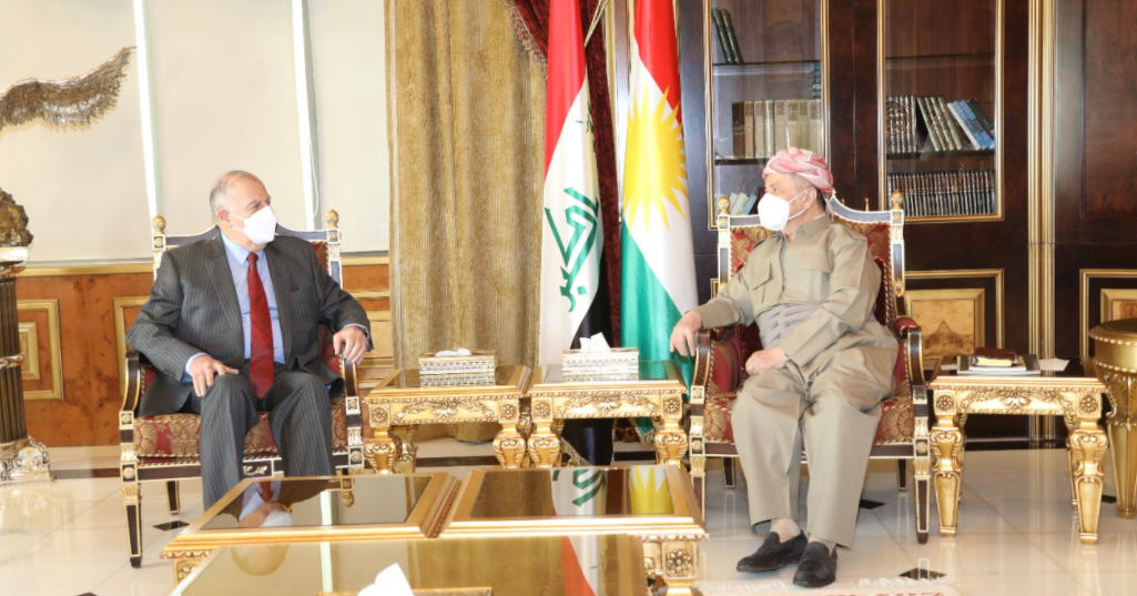 Leader Barzani meets al-Nujaifi in Erbil