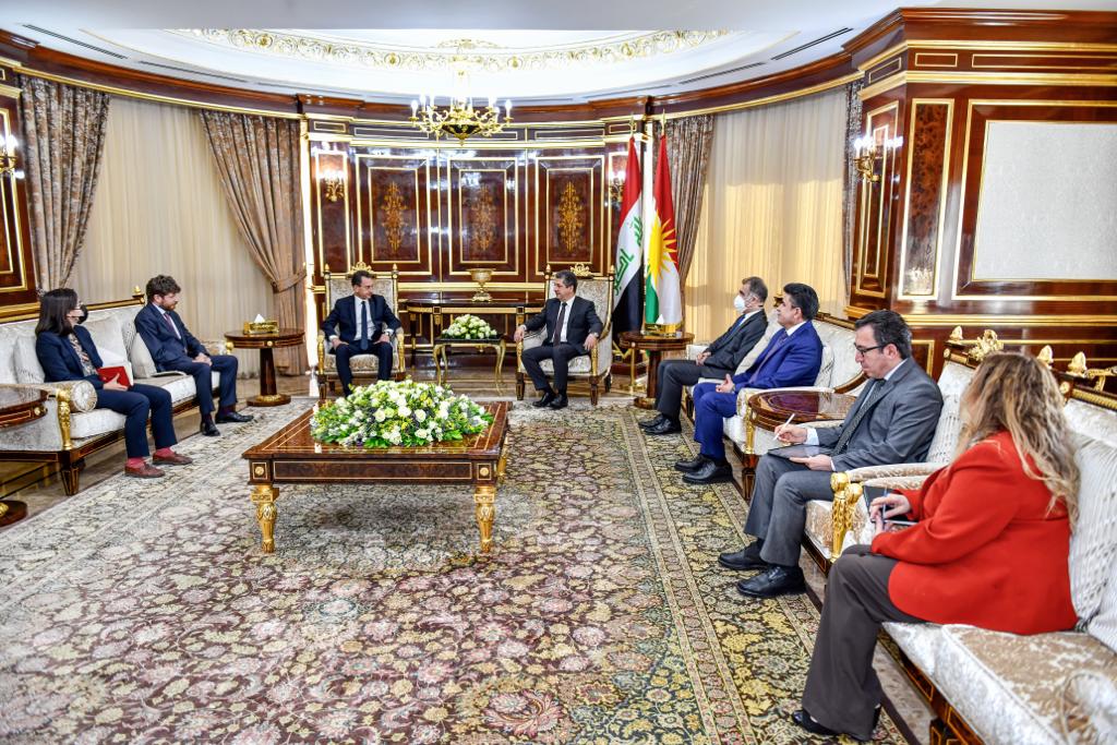 PM Barzani to Chevallier: Baghdad-Erbil disputes are detrimental to Iraq's stability 