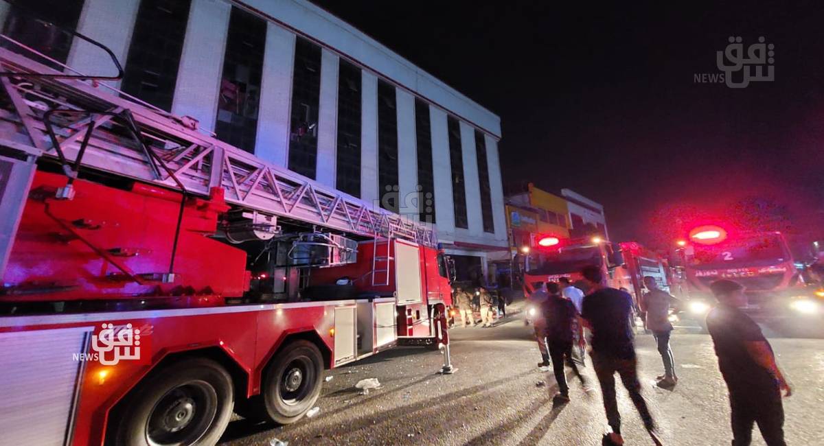 بغداد تمسي على حريقين في الكرادة والجادرية