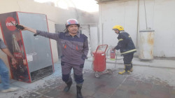 اندلاع حريق في بناية تجارية ببغداد وإخماد آخر داخل مستشفى في بابل 