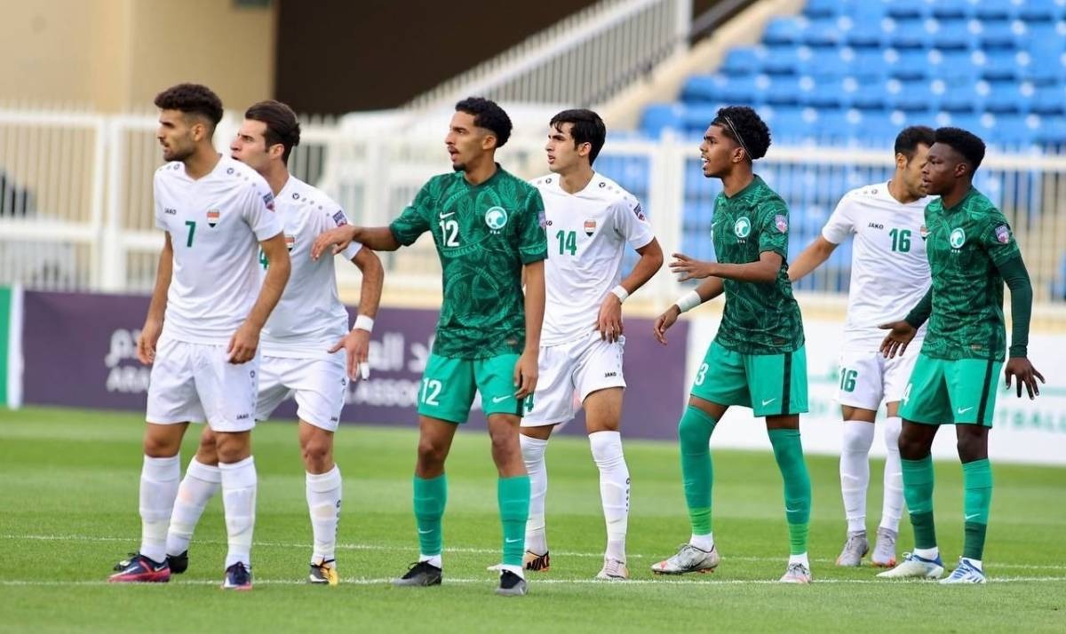 منتخب العراق يودع بطولة كأس العرب للشباب بخسارة ثقيلة امام السعودية 