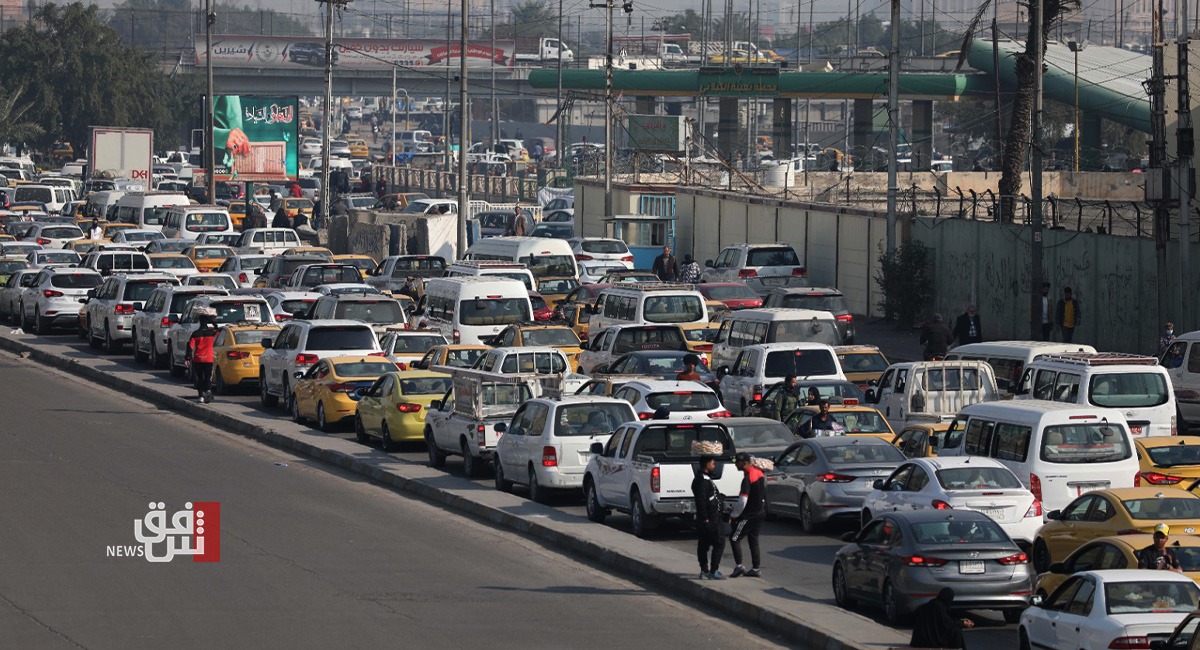المرور تعلن قطوعات الطرق بجانبي بغداد 