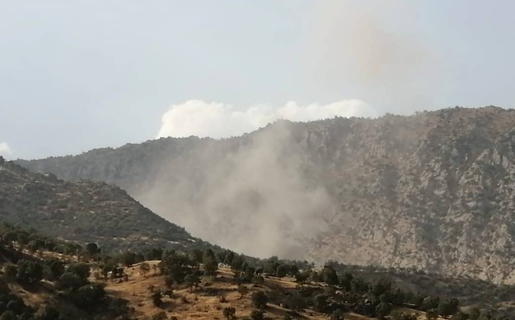 Turkey bombs Erbil's Sidekan, no reported casualties 