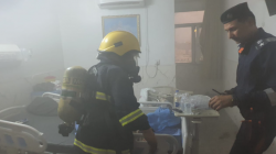 إخماد حريق اندلع داخل مستشفى في بابل.. صور  