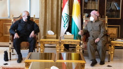Leader Barzani meets with Bafel Talabani 