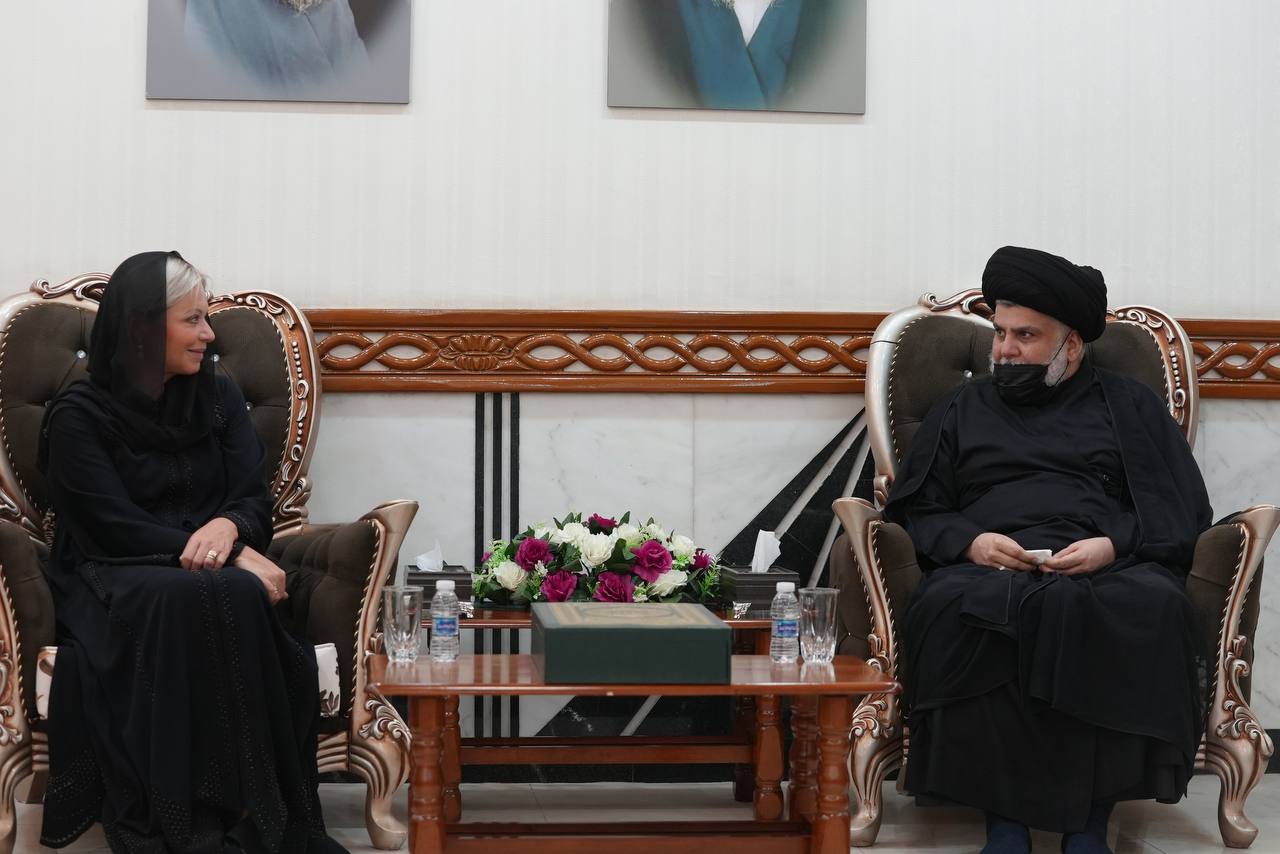 Plasschaert says her meeting with alSadr was fruitful