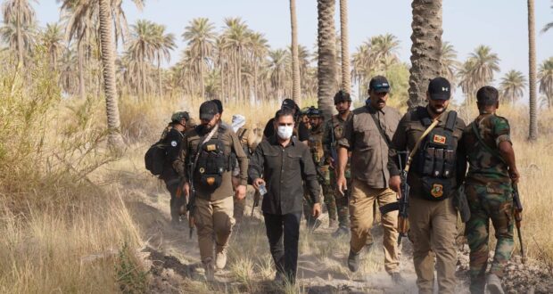 Iraqi Army PMF carried out an operation against ISIS in Diyala