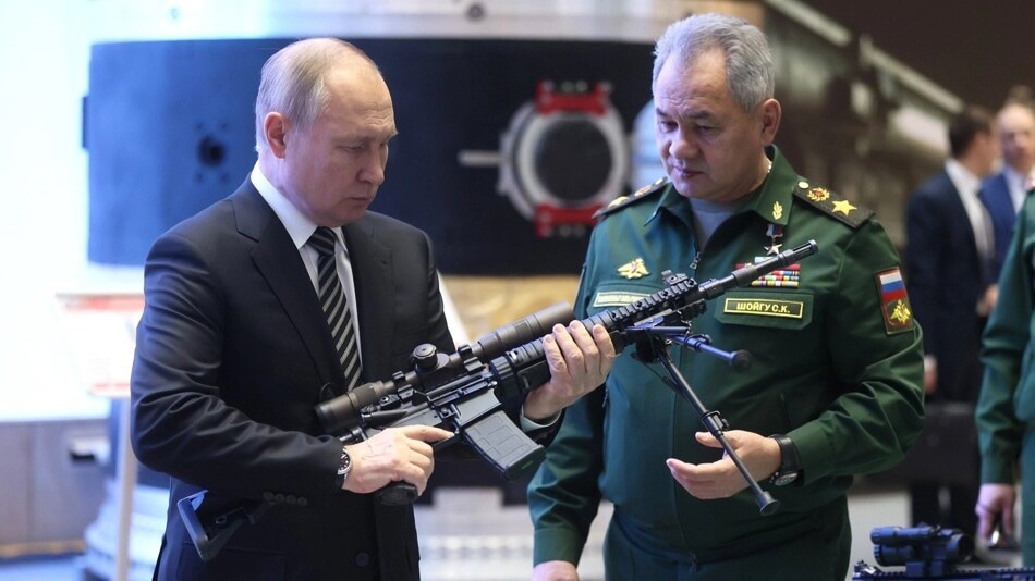 Putin boasts of Russian arms prowess, says ready to share it with allies  