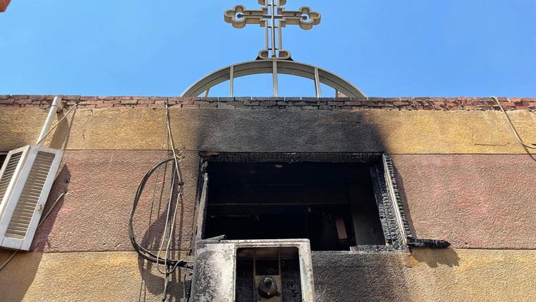 Abu Seifein Church fire caused by short circuit investigations