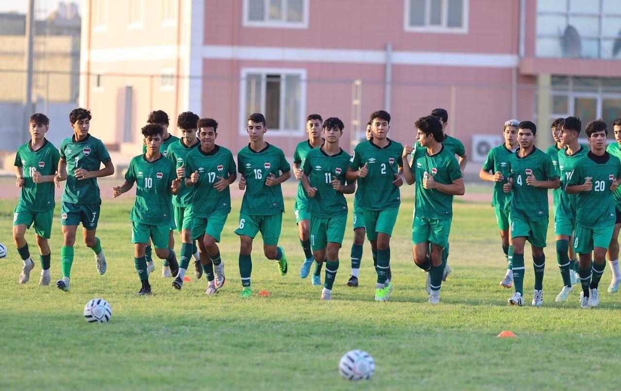 إعلان القائمة النهائية لمنتخب الناشئين العراقي لبطولة كأس العرب