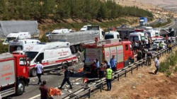 مقتل وإصابة اكثر من 40 شخصاً بحادث سير في تركيا